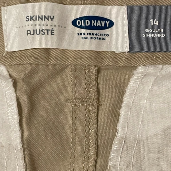 NEW Old Navy Boys Chino/ Uniform Pants - Skinny Size 14 - Picture 13 of 17